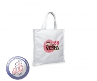 Shopping-Tasche Vespa, weiss, Primavera 1968